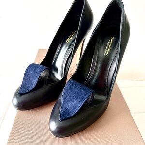 NWT Gianvioto Rossi for Altuzarra Navy pump size 38